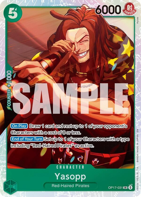 Image for Yasopp (OP17-031) (OP17) - One Piece Card Game