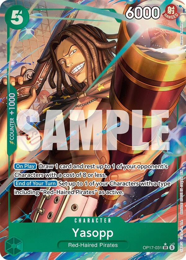 Image for Yasopp (Alternate Art) (OP17-031) (OP17) - One Piece Card Game