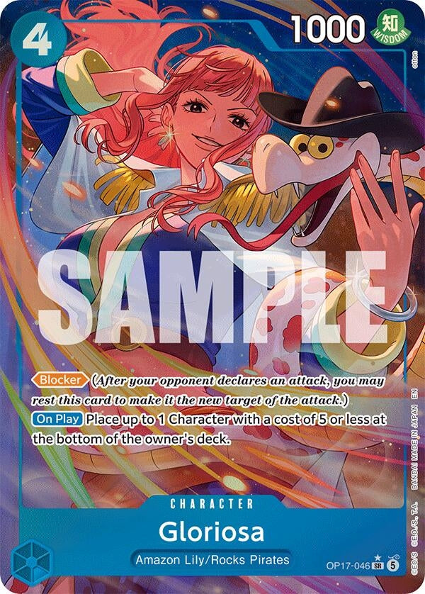 Image for Gloriosa (Alternate Art) (OP17-046) (OP17) - One Piece Card Game