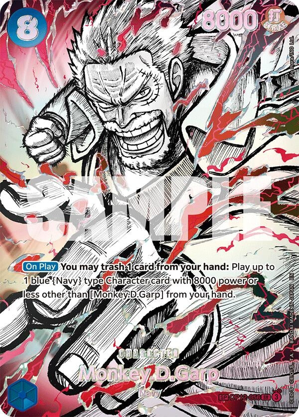 Image for Monkey.D.Garp (OP12-056) (SP) (OP12-056) (OP17) - One Piece Card Game