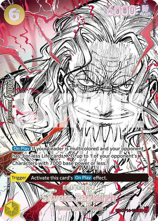 Image for Silvers Rayleigh (OP14-108) (SP) (OP14-108) (OP17) - One Piece Card Game