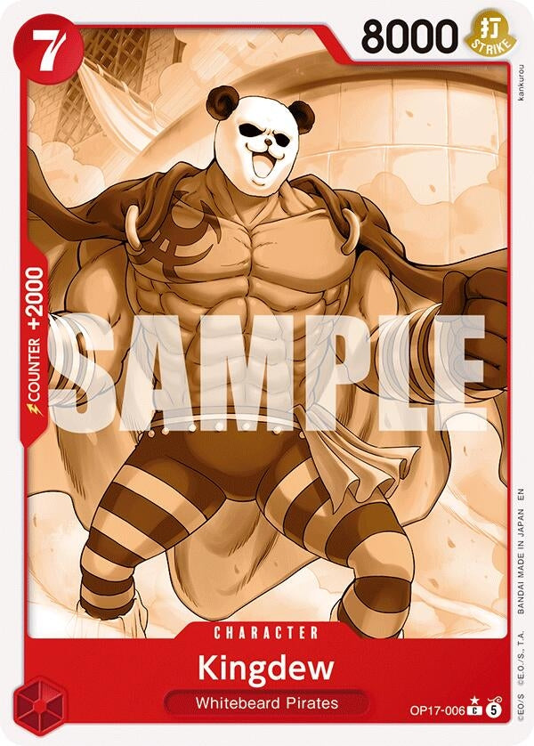 Image for Kingdew (Pandaman Art) (OP17-006) (OP17) - One Piece Card Game
