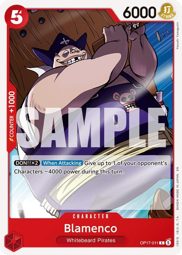 Image for Blamenco (OP17-011) (OP17) - One Piece Card Game