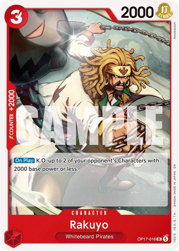 Image for Rakuyo (OP17-016) (OP17) - One Piece Card Game