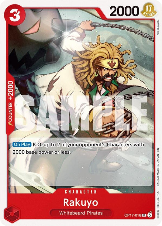 Image for Rakuyo (OP17-016) (OP17) - One Piece Card Game