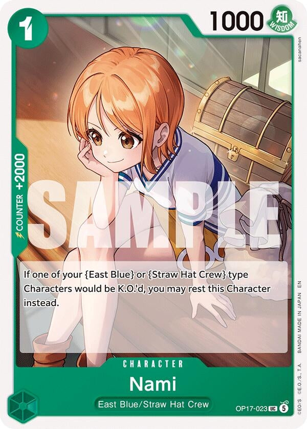 Image for Nami (023) (OP17-023) (OP17) - One Piece Card Game