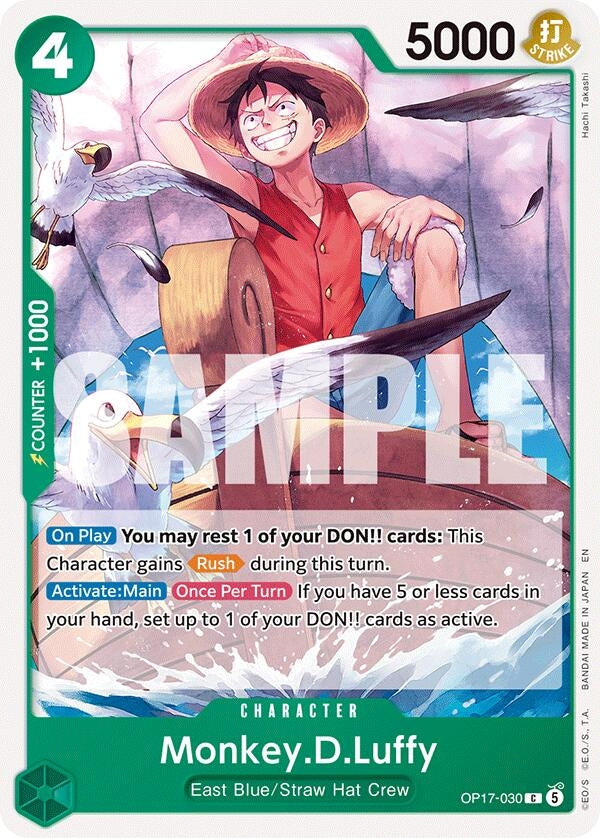 Image for Monkey.D.Luffy (030) (OP17-030) (OP17) - One Piece Card Game