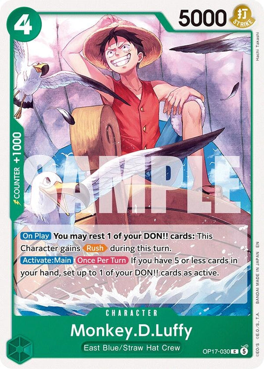 Image for Monkey.D.Luffy (030) (OP17-030) (OP17) - One Piece Card Game