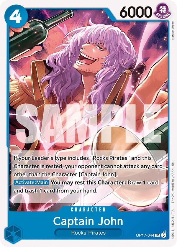 Image for Captain John (OP17-044) (OP17) - One Piece Card Game