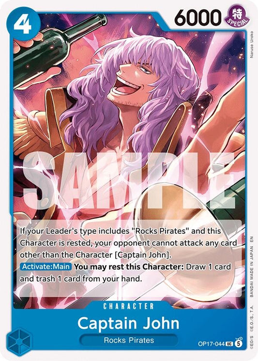 Image for Captain John (OP17-044) (OP17) - One Piece Card Game