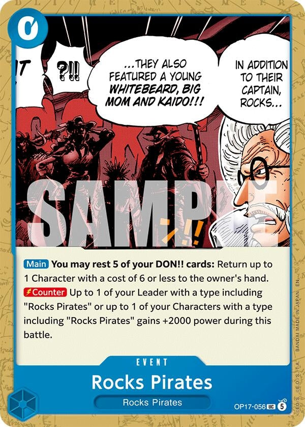 Image for Rocks Pirates (OP17-056) (OP17) - One Piece Card Game