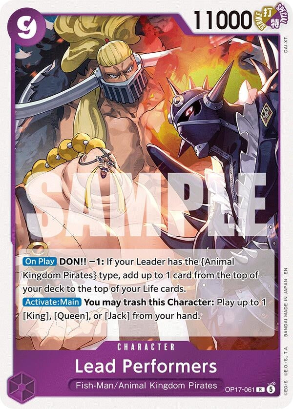 Image for Lead Performers (OP17-061) (OP17) - One Piece Card Game