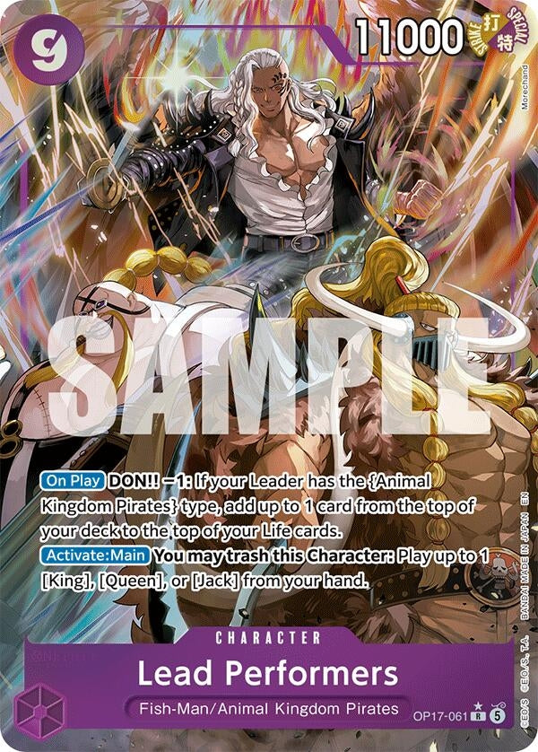 Image for Lead Performers (Alternate Art) (OP17-061) (OP17) - One Piece Card Game