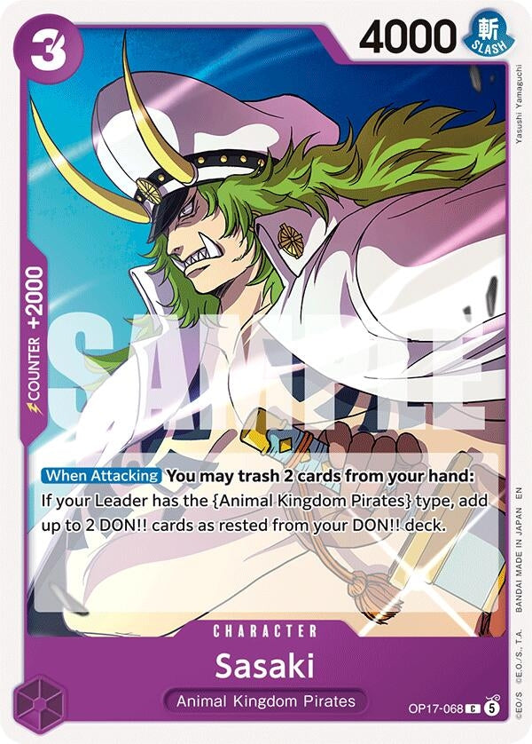 Image for Sasaki (OP17-068) (OP17) - One Piece Card Game