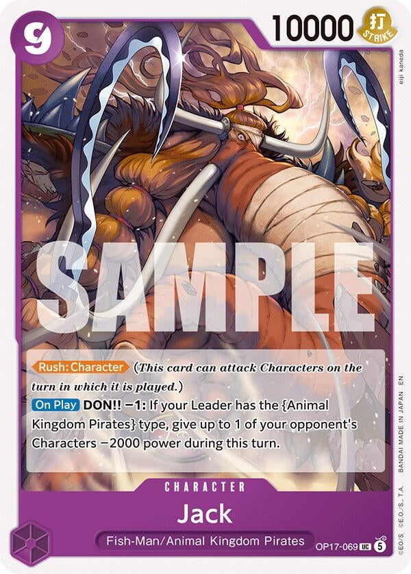 Image for Jack (OP17-069) (OP17) - One Piece Card Game