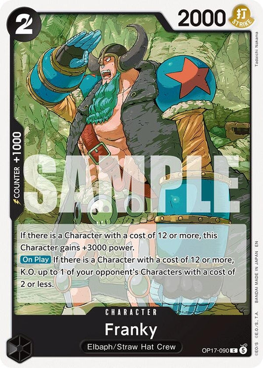 Image for Franky (OP17-090) (OP17) - One Piece Card Game
