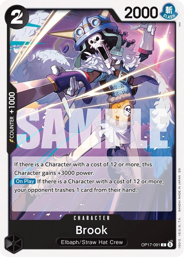 Image for Brook (OP17-091) (OP17) - One Piece Card Game