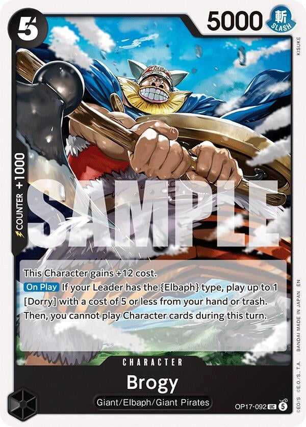 Image for Brogy (OP17-092) (OP17) - One Piece Card Game