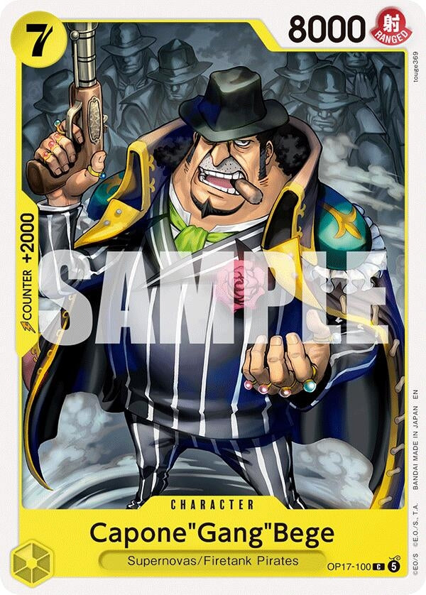 Image for Capone"Gang"Bege (OP17-100) (OP17) - One Piece Card Game