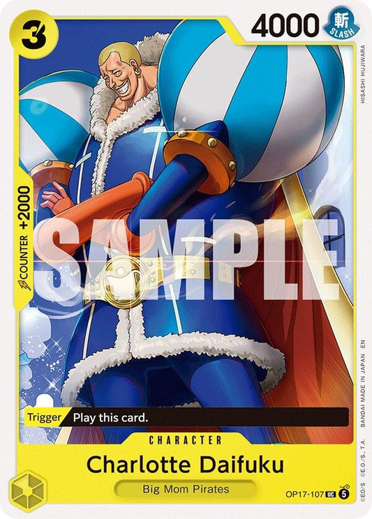 Image for Charlotte Daifuku (OP17-107) (OP17) - One Piece Card Game