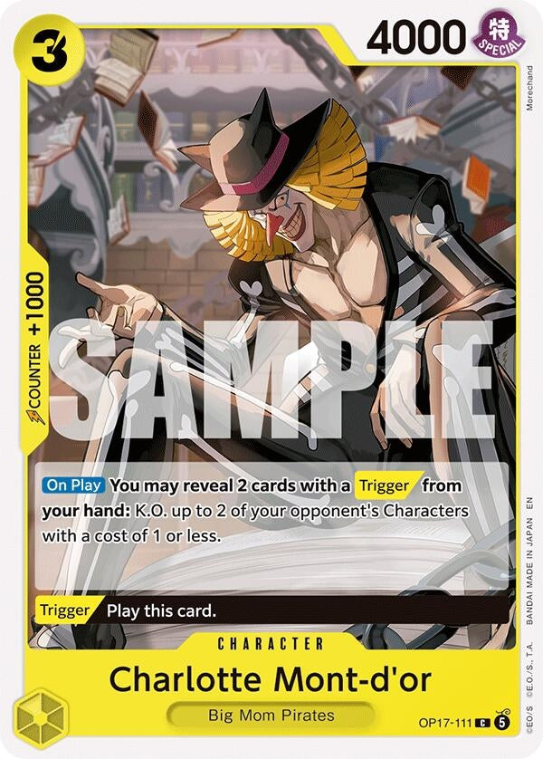 Image for Charlotte Mont-d'or (OP17-111) (OP17) - One Piece Card Game