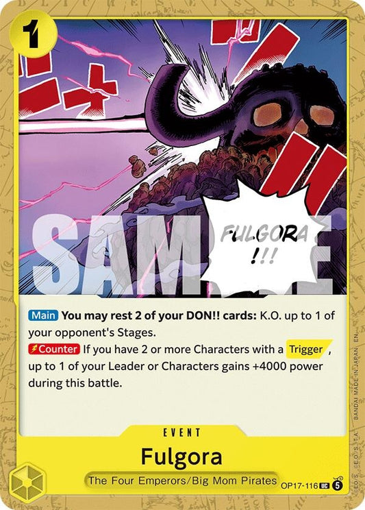 Image for Fulgora (OP17-116) (OP17) - One Piece Card Game