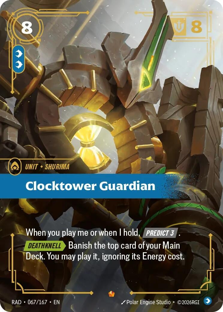 Image for Clocktower Guardian (067/167) (RAD) - Riftbound: League of Legends Trading Card Game