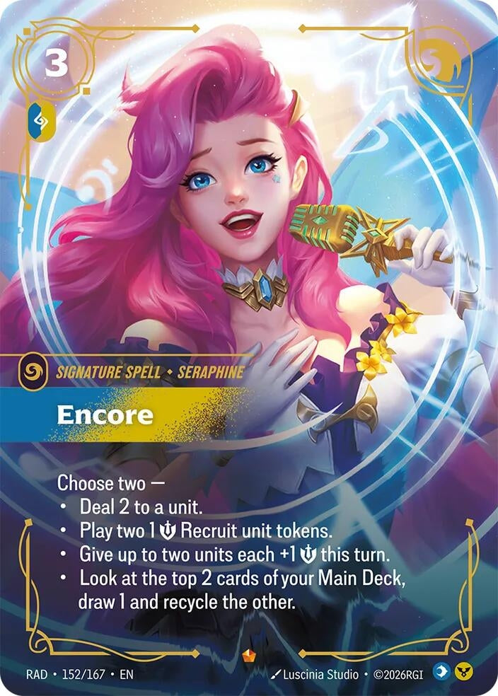 Image for Encore (152/167) (RAD) - Riftbound: League of Legends Trading Card Game