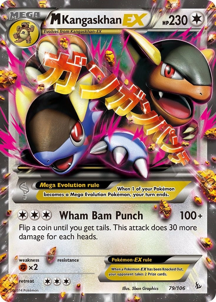 Image for M Kangaskhan EX (79/106) (FLF) - Pokemon