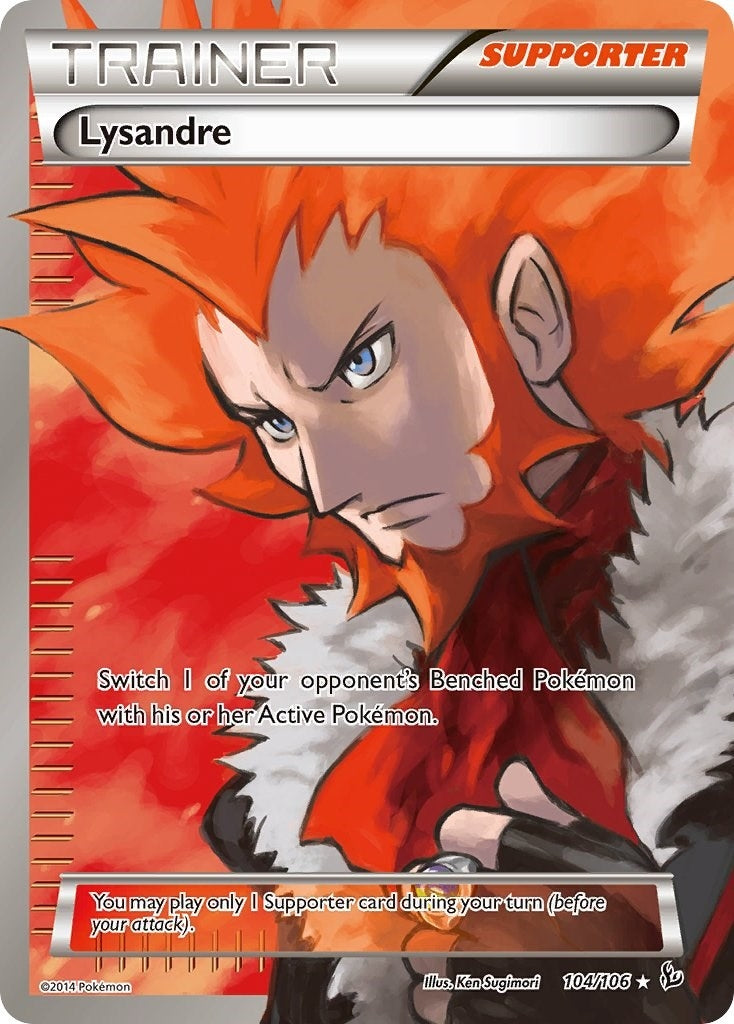 Image for Lysandre (104 Full Art) (104/106) (FLF) - Pokemon
