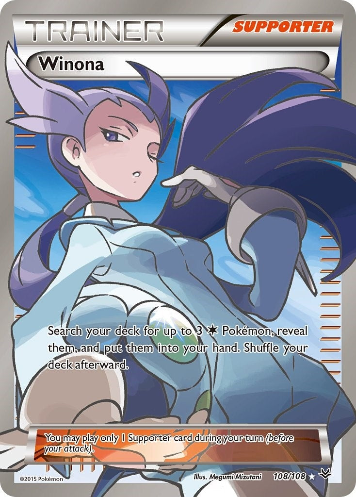 Image for Winona (108 Full Art) (108/108) (ROS) - Pokemon