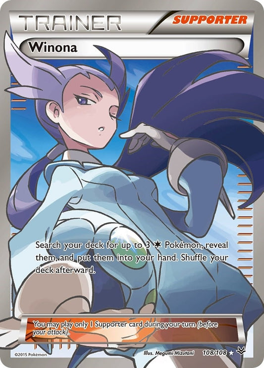Image for Winona (108 Full Art) (108/108) (ROS) - Pokemon