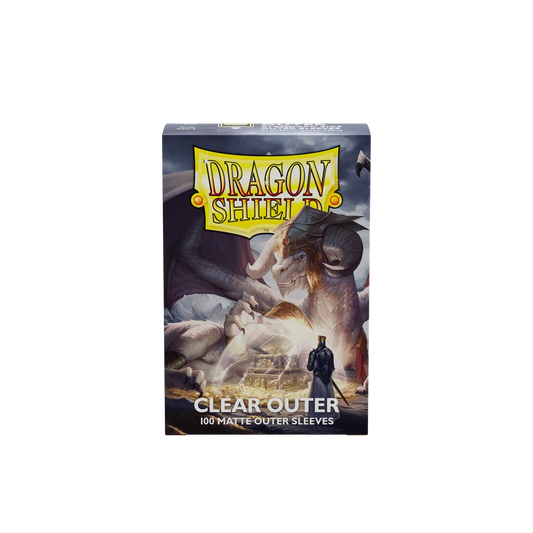 Dragon Shield - Matte Outer Sleeves - Clear