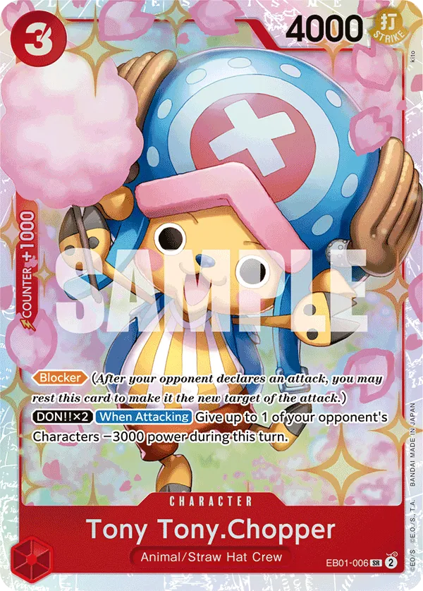 Tony Tony.Chopper - EB01-006 - Super Rare