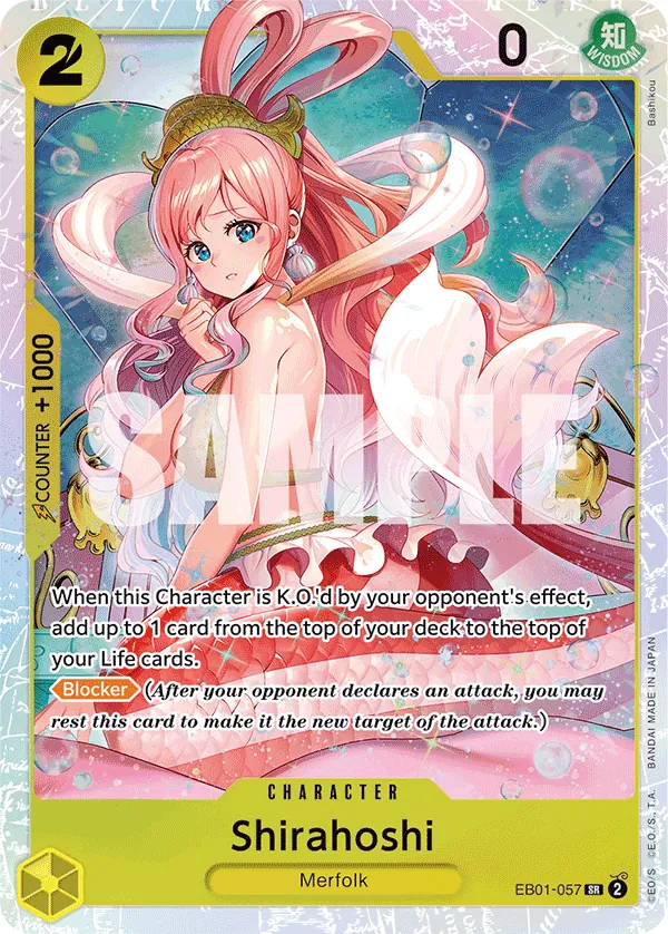 Shirahoshi - EB01-057 - Super Rare
