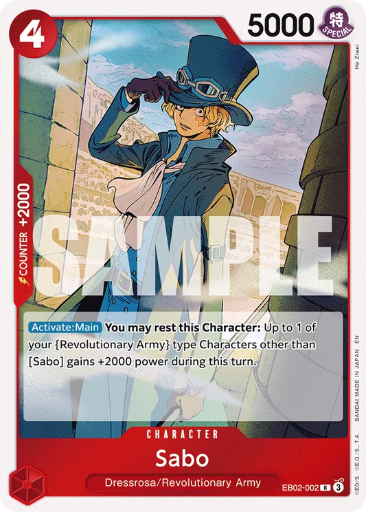 Sabo - EB02-002 - Rare