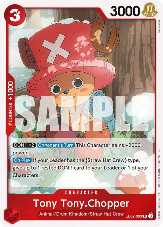 Tony Tony.Chopper - EB02-003 - Rare