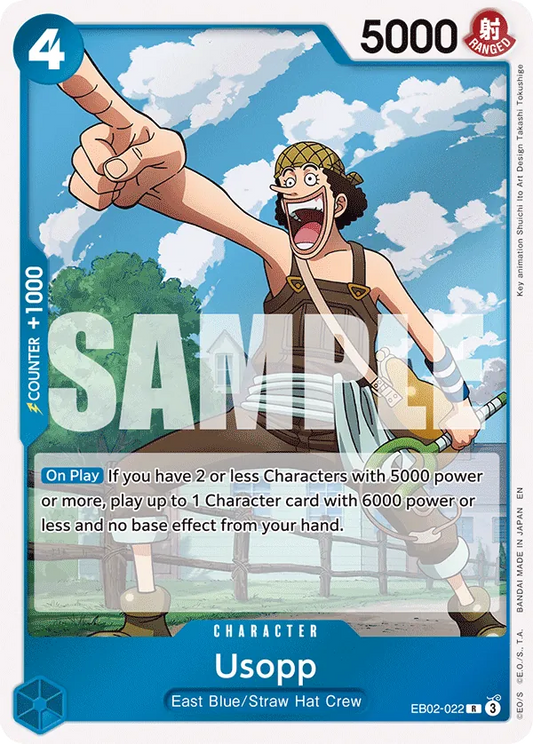 Usopp - EB02-022 - Rare