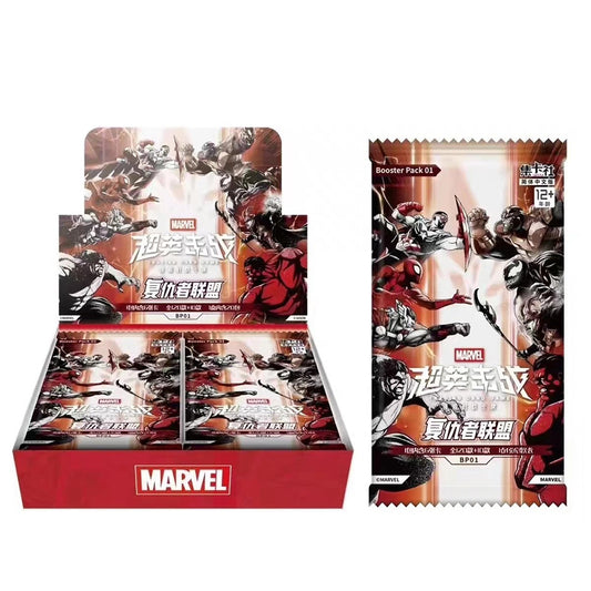 Marvel Hero Rush TCG BP01 The Avengers Booster Box | Chinese Edition