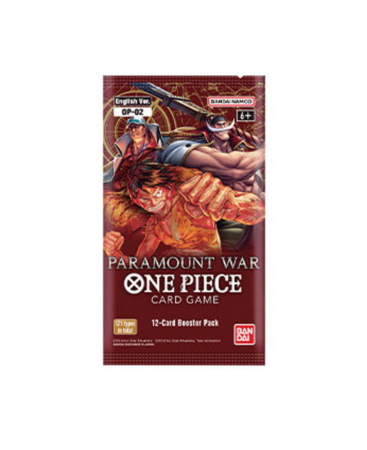 One Piece OP-02 Paramount War - Booster Pack