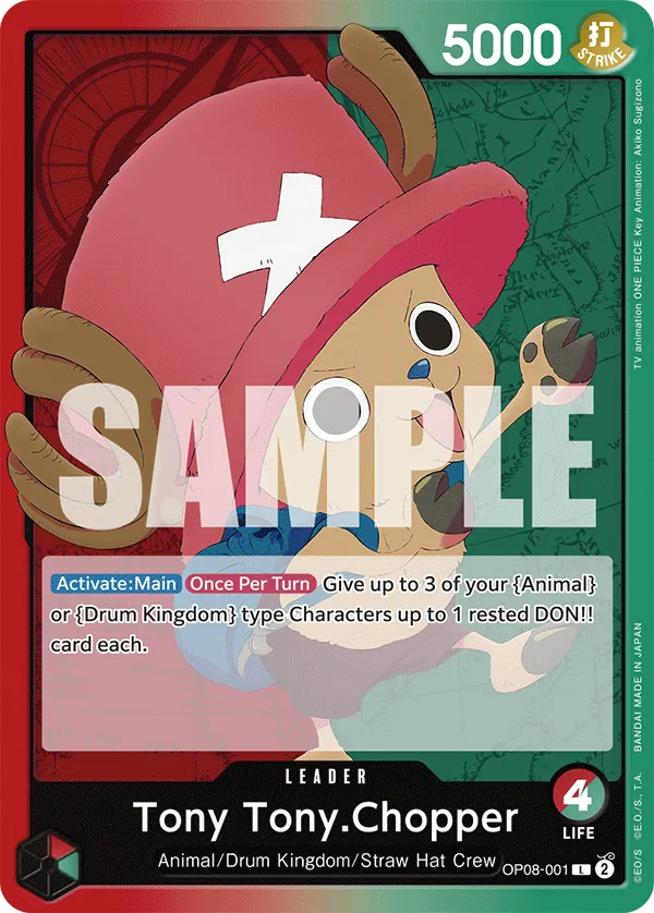 Tony Tony.Chopper - OP08-001 - Leader