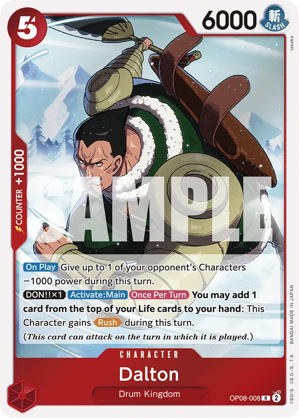 Dalton - OP08-008 - Rare