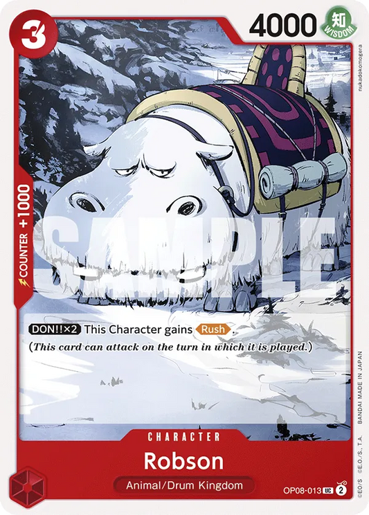 Robson - OP08-013 - Uncommon