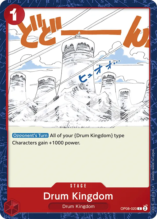 Drum Kingdom - OP08-020 - Common