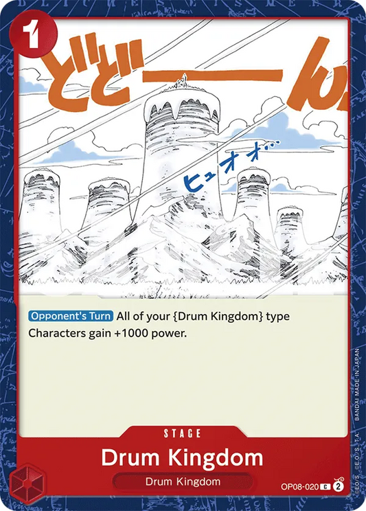 Drum Kingdom - OP08-020 - Common