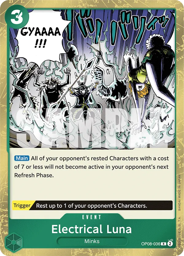 Electrical Luna - OP08-036 - Rare