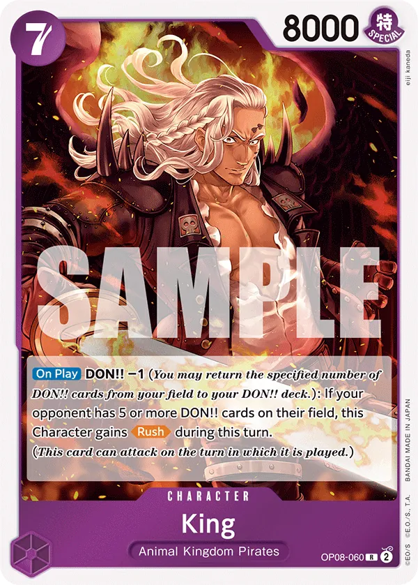 King - OP08-060 - Rare