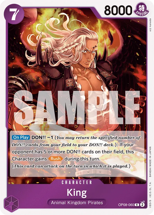 King - OP08-060 - Rare