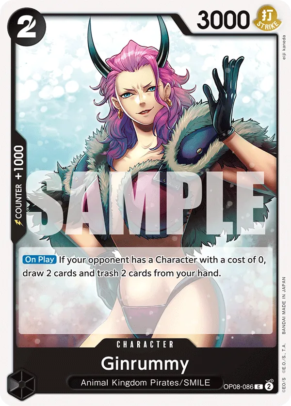 Ginrummy - OP08-086 - Common