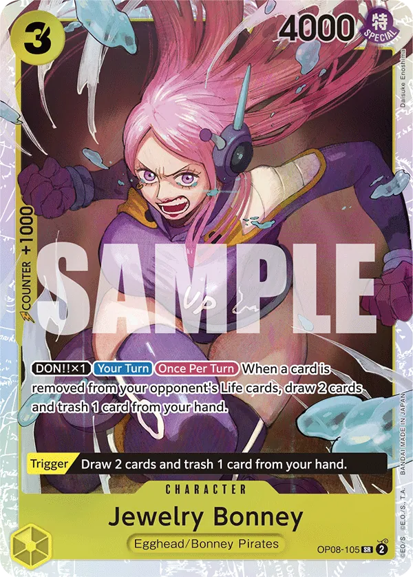 Jewelry Bonney - OP08-105 - Super Rare